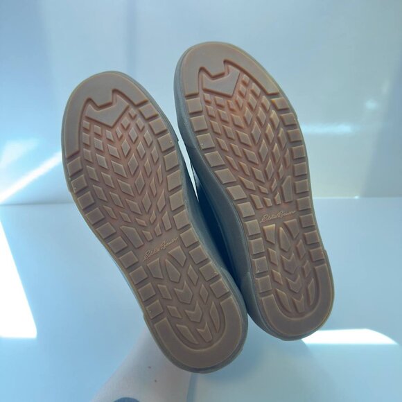 New! Eddie Bauer Black Leather & Wool High-Top Sneakers – Size US 8.5M - Picture 9 of 9